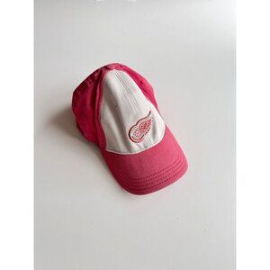 New Era NHL Detroit Red Wings Stretch Cotton Canvas Embroidered Baseball Hat